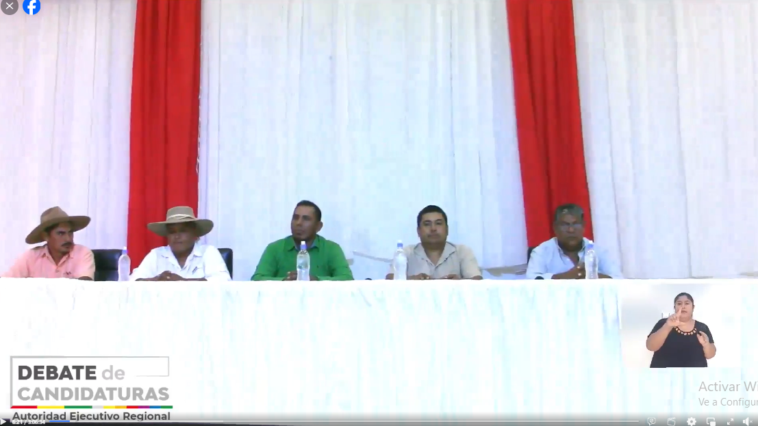 Sigue en Vivo, Debate de candidaturas a Ejecutivo Regional del Gran Chaco fue organizado por el TED Tarija