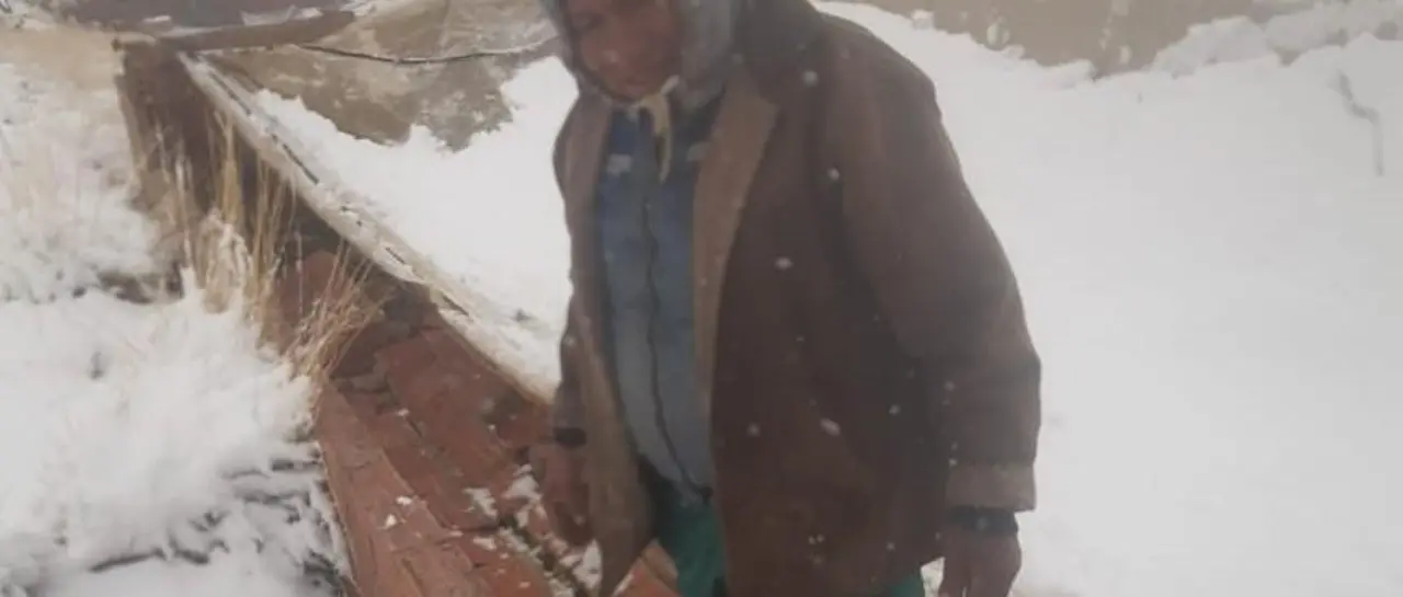 Temperaturas de 11 grados bajo cero: La nevada deja a 51 familias afectadas en el norte de Potosí